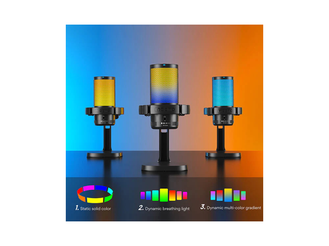 ميكروفون ألعاب USB GamerWave DGM20 من Maonocaster مع خاصية إلغاء الضوضاء لأجهزة الكمبيوتر واللاب توب وPS5 - وردي ميكروفون ألعاب USB GamerWave DGM20 من Maonocaster مع خاصية إلغاء الضوضاء لأجهزة الكمبيوتر واللاب توب وPS5 - وردي